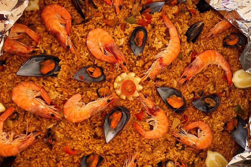 Obycat - Paella Detail an Bord